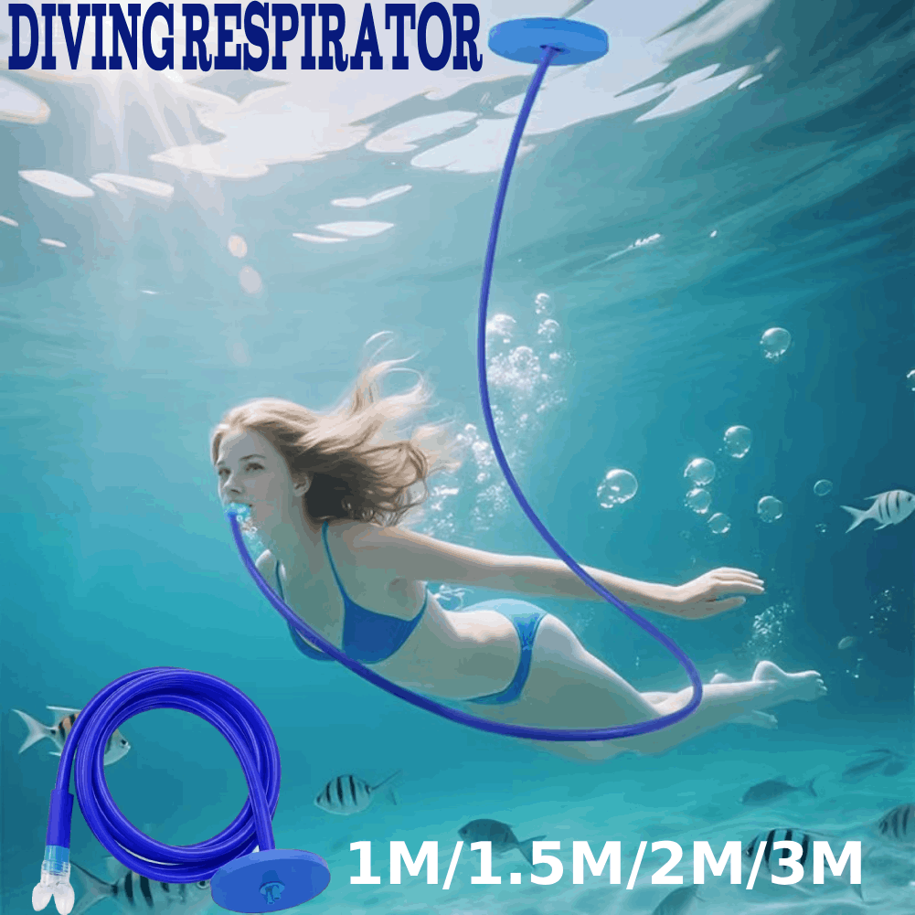 Aquatic Diving - Selang Snorkel Selam Gaya Bebas Dengan