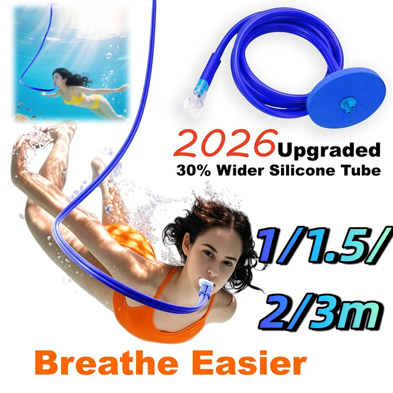 1/1.5/2/3m Respirator Kering P - Aquatic Diving ulasan dan harga