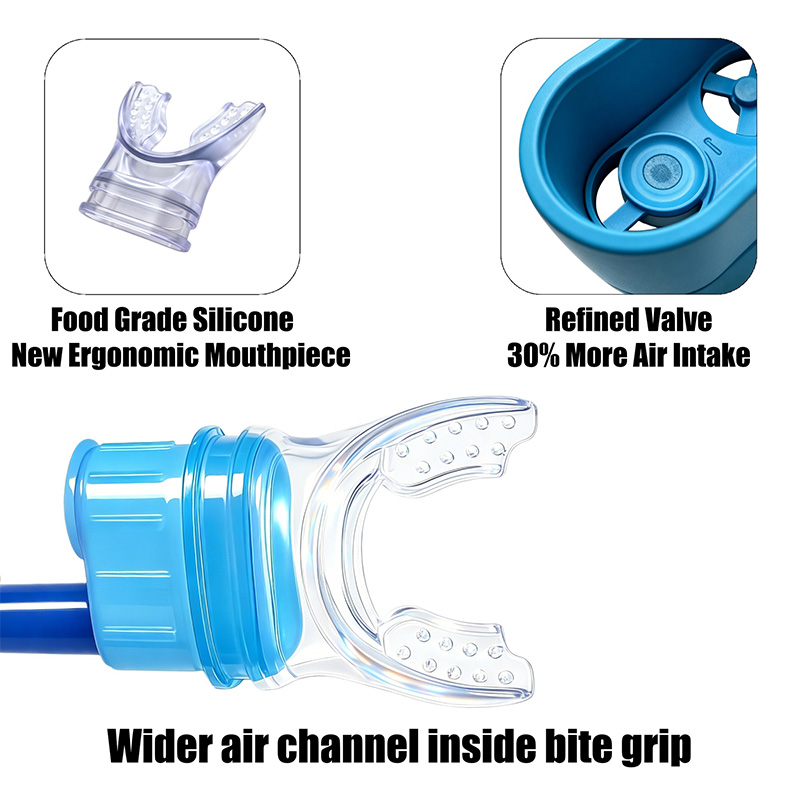 1/1.5/2/3m Respirator Kering P - Aquatic Diving ulasan dan harga